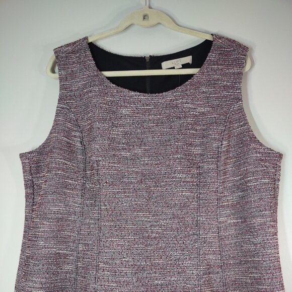 Loft Plus Textured Dress, NWT, Size 20 - Picture 2 of 5